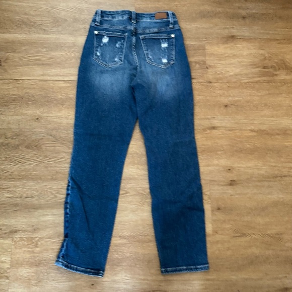 Judy Blue size 1 rainbow jeans - Picture 3 of 5